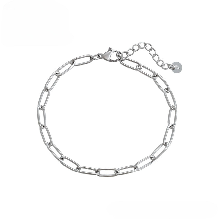 Silver Elegance Chain Bracelet