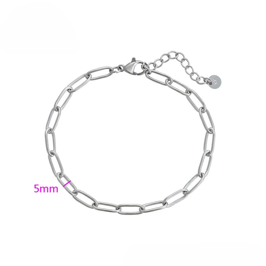 Silver Elegance Chain Bracelet