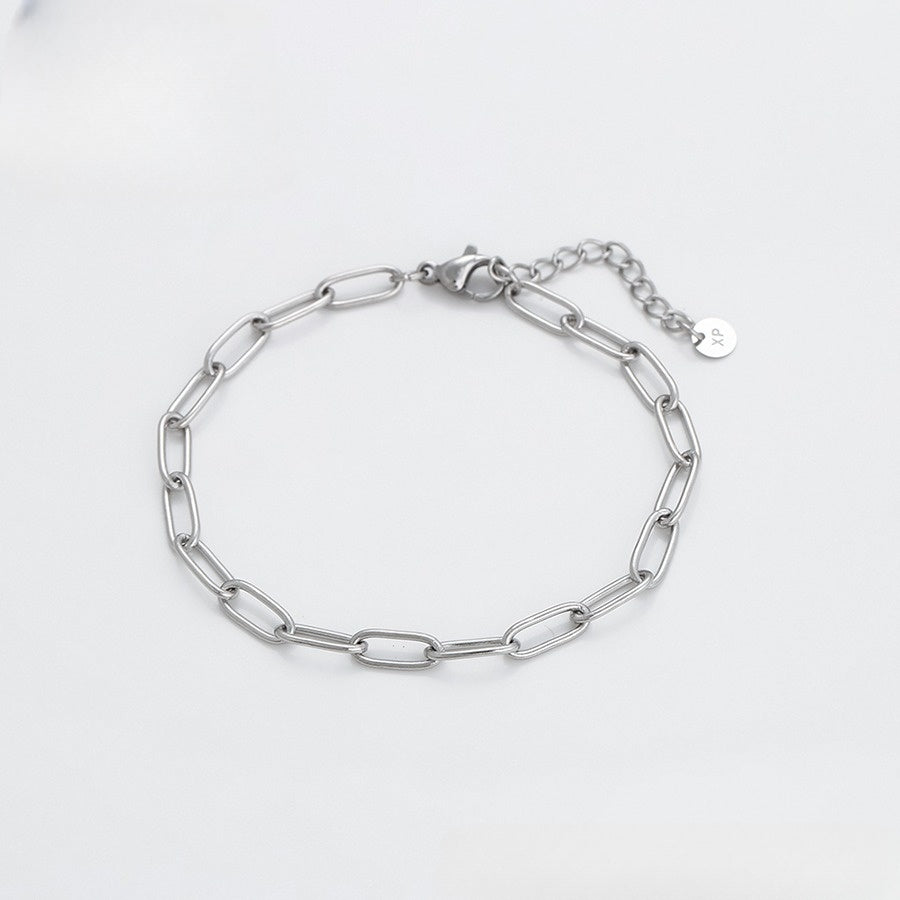 Silver Elegance Chain Bracelet