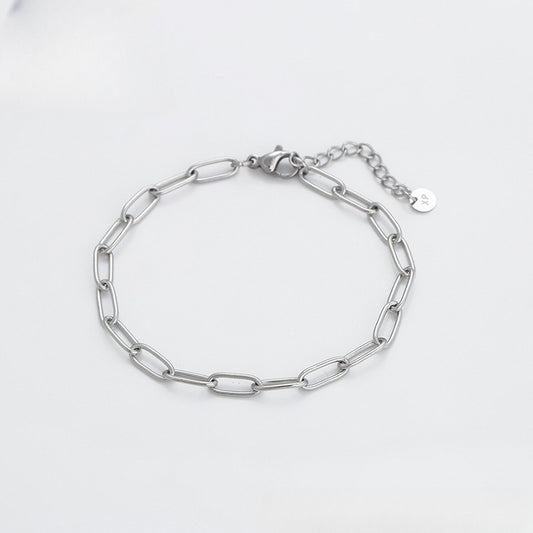 Silver Elegance Chain Bracelet