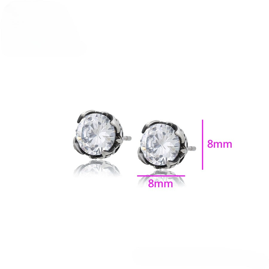 Silver Stud Earrings