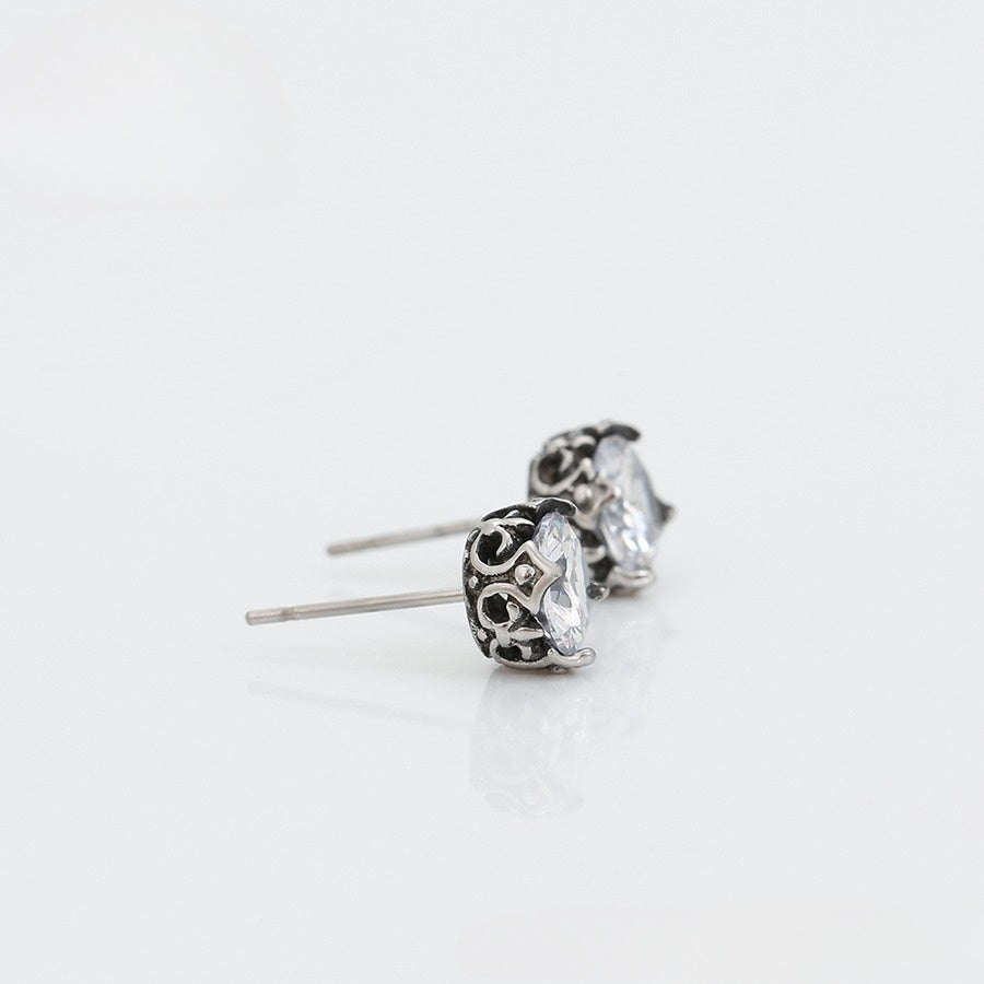 Silver Stud Earrings