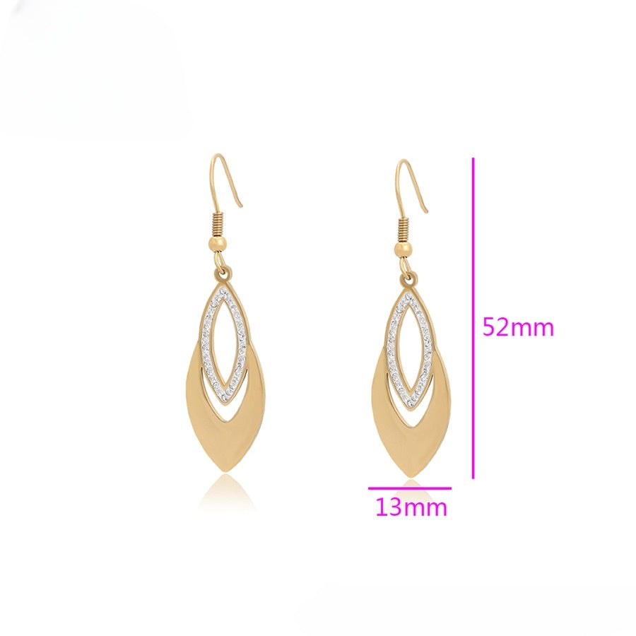 Glow Diamond Drop Earrings