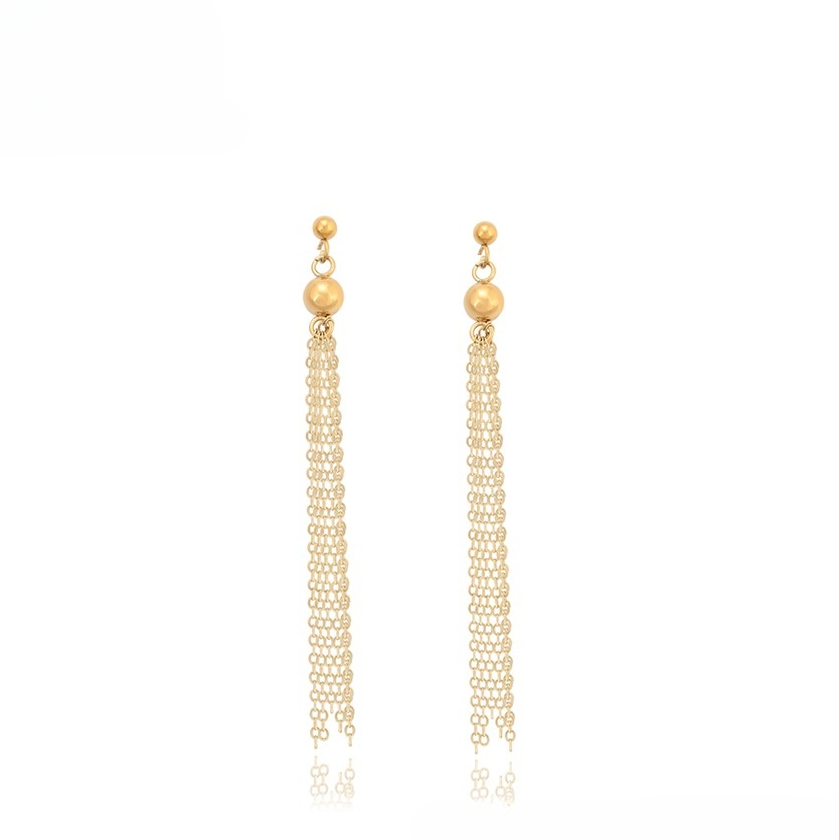 (Don't have) Auric Elegance Tassel Earrings