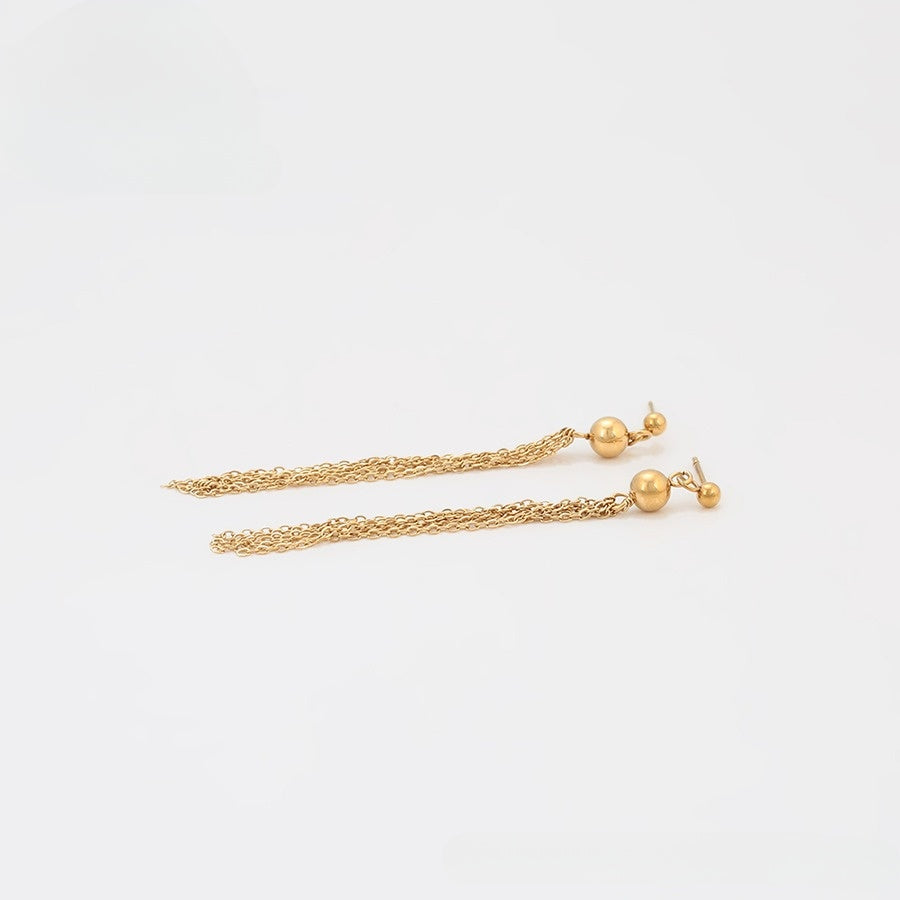 (Don't have) Auric Elegance Tassel Earrings