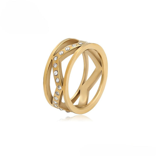 Aurelia Diamond Embrace Ring