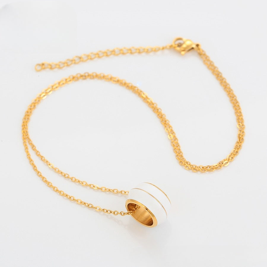 Golden Aura Necklace and Earring Set