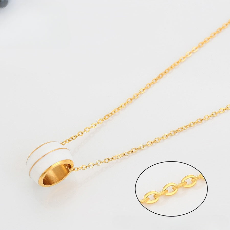 Golden Aura Necklace and Earring Set