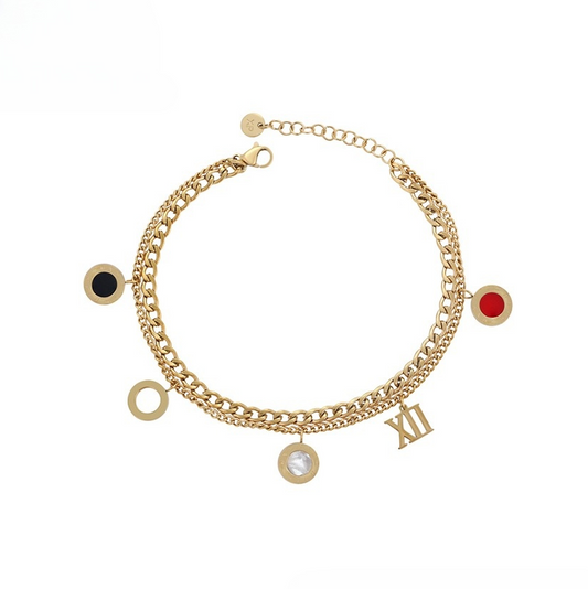 CharmFusion Gold Bracelet