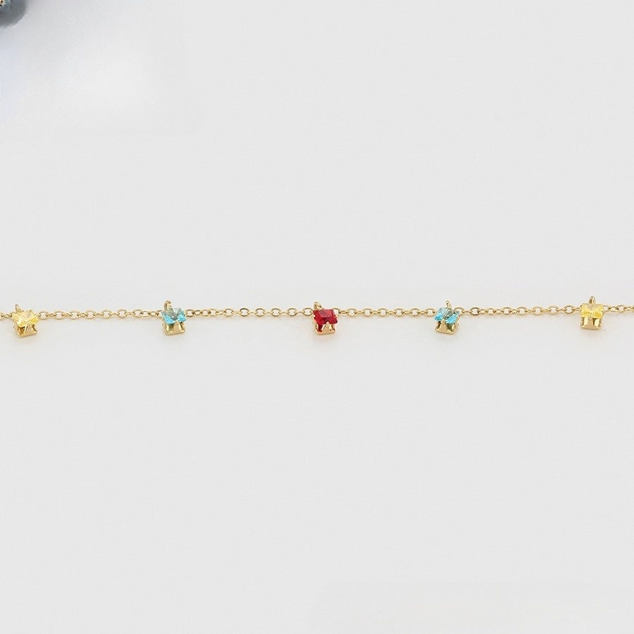 Golden Elegance Charm Bracelet