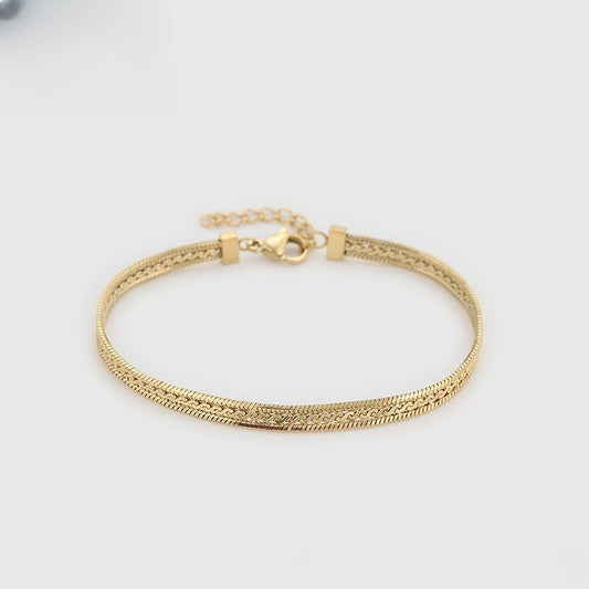 Golden Glimmer Bracelet