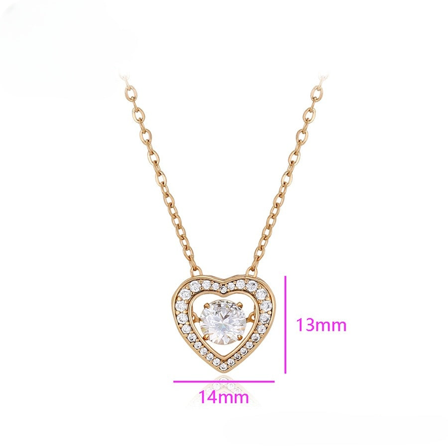 Heart of Diamonds Necklace