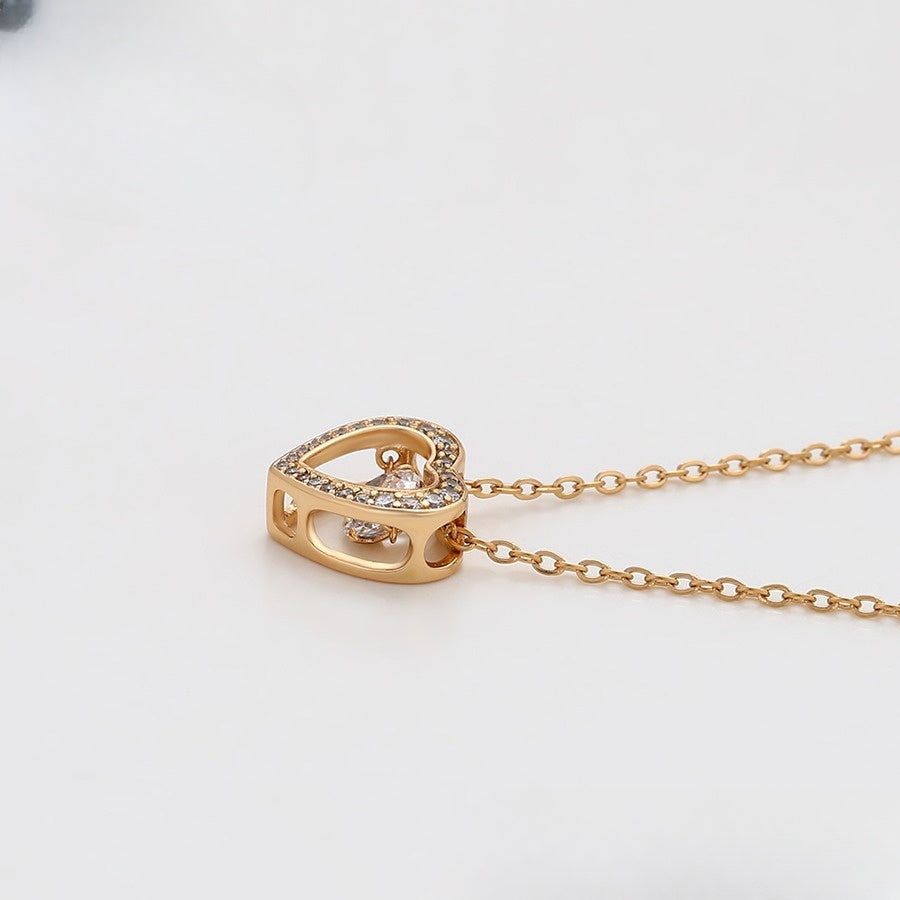 Heart of Diamonds Necklace