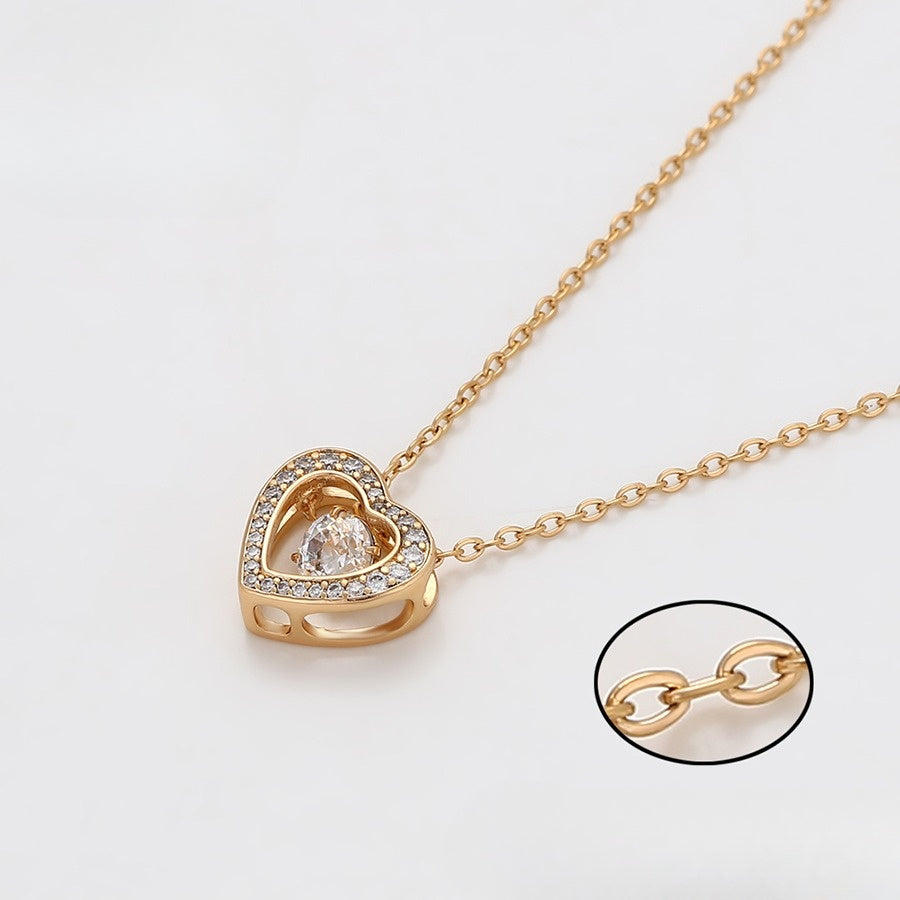 Heart of Diamonds Necklace