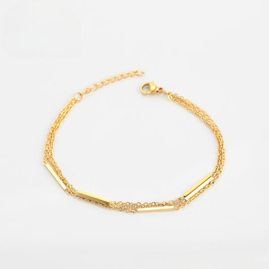 Golden Elegance Chain Bracelet